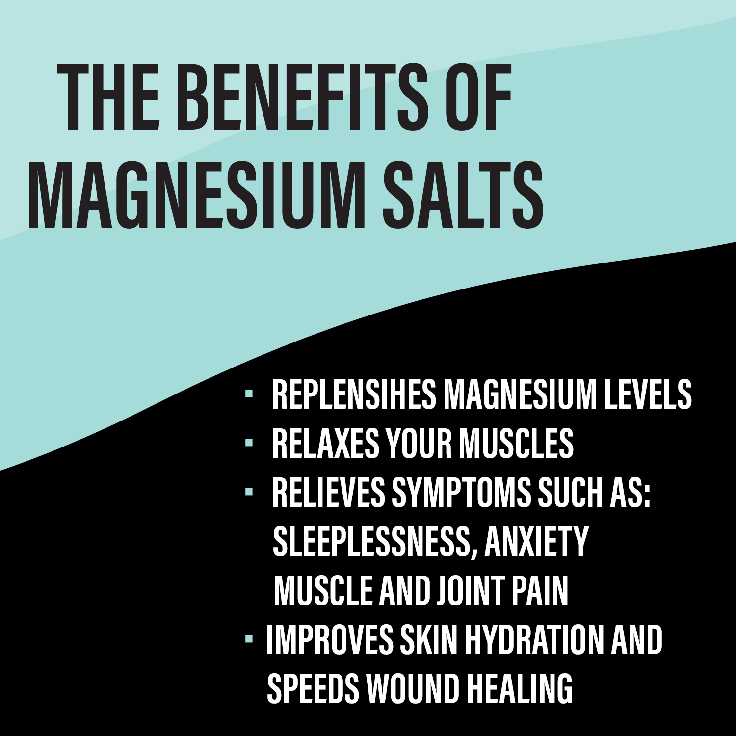 Get Your Rocks Off - With a mix of magical Dead Sea Salts, Epsom Salts, Magnesium Chloride Flakes